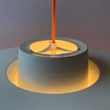 Sven middelboe verona pendant in white and orange by nordisk solar, denmark