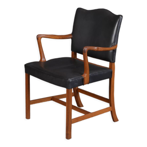 Fauteuil avec armatures en palissandre