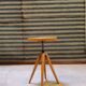Tabouret de piano à vis reglable République Tchèque Mid-Century modern1960