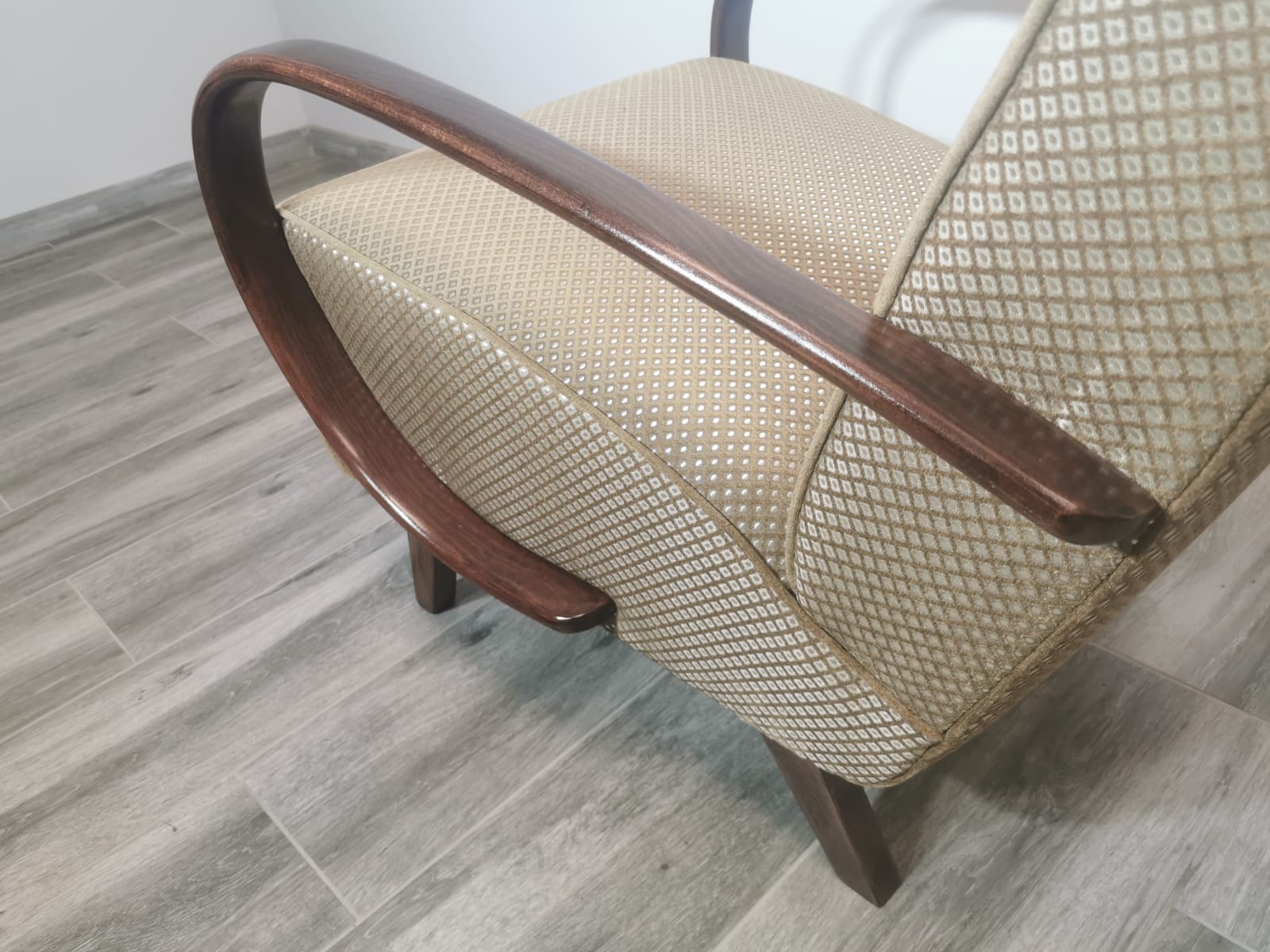 Armchair by Jindrich Halabala, 1940s