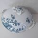 Iron earth tureen flowers althaea