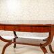 Late 19th Century Biedermeier Mahogany Center Table, 1890s