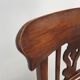 English 19th century wooden rocking chair