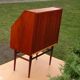 Secretaire with a key from the 1960s / 70s, Denmark, teak wood