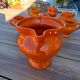 Vintage orangeade service Vallauris – Orange Pop jug + 6 cups