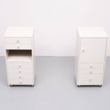 Pair of Q BUS cabinets by Cees Braakman for Pastoe, 1960s