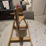 Rocking horse made of solid pine