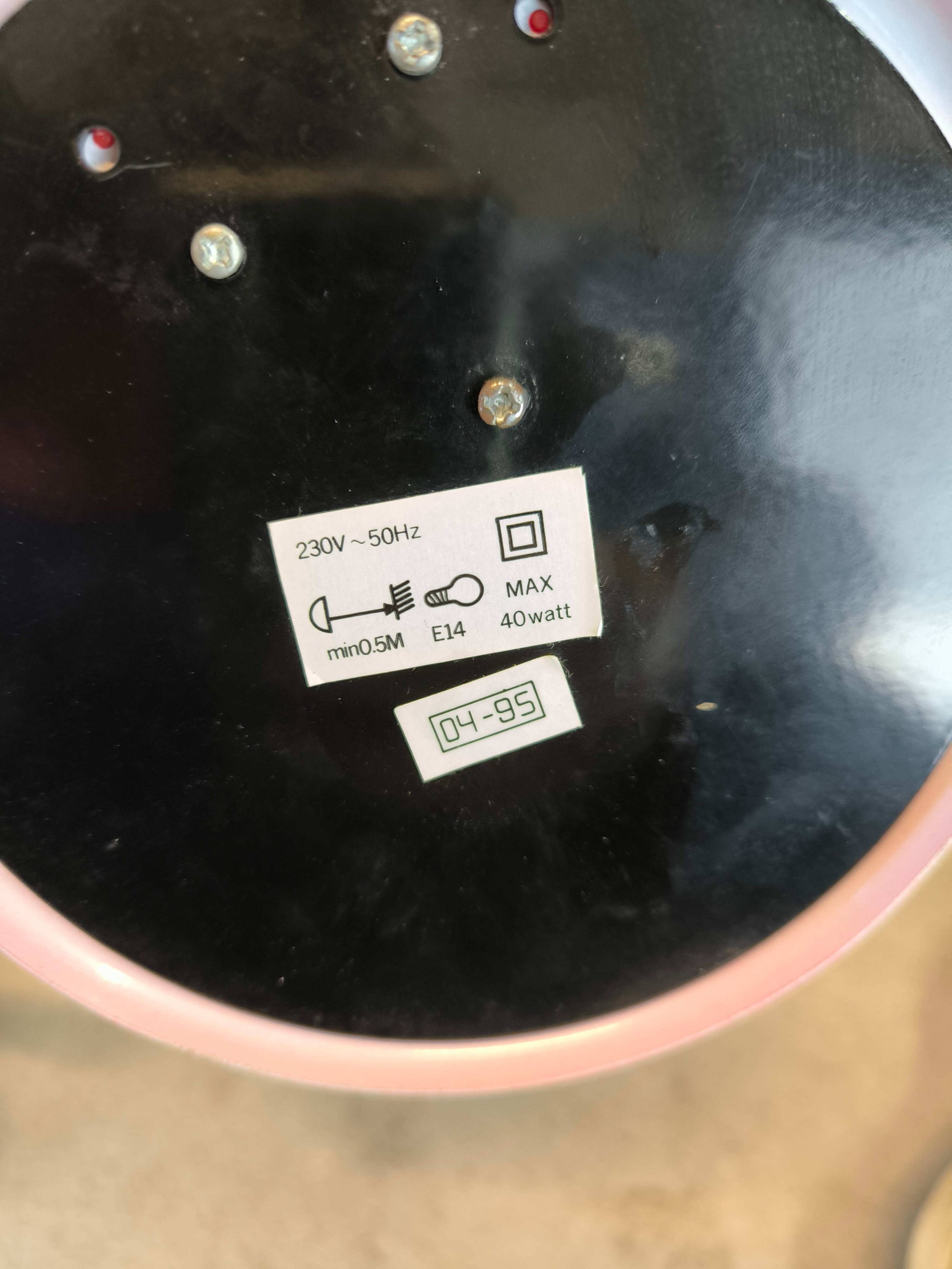 Vintage Memphis style desk lamp