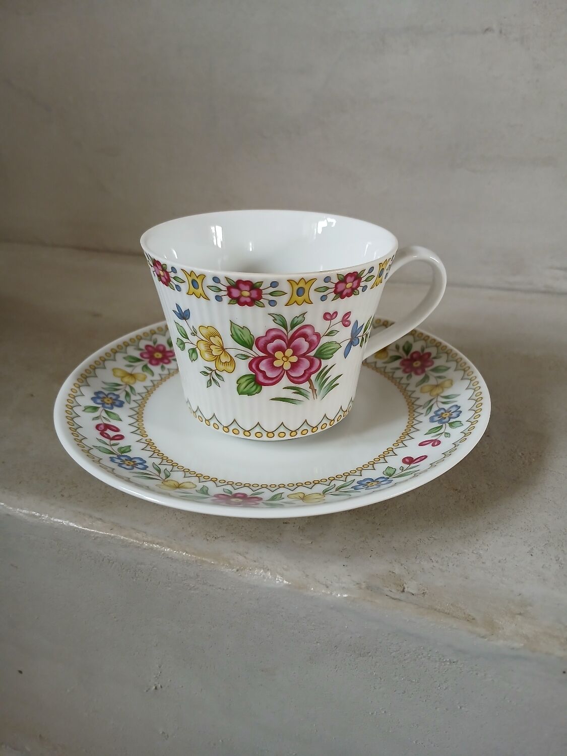 6 tasses + soupes anciennes/ années 50