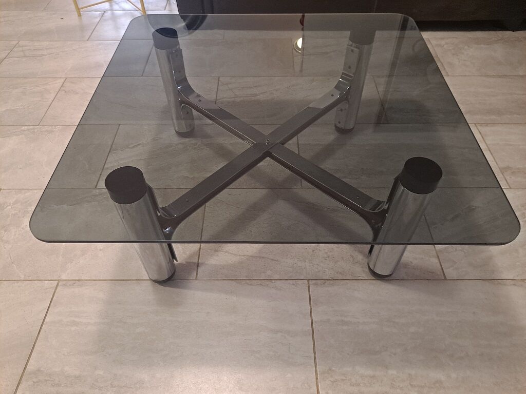 Mid century square coffee table