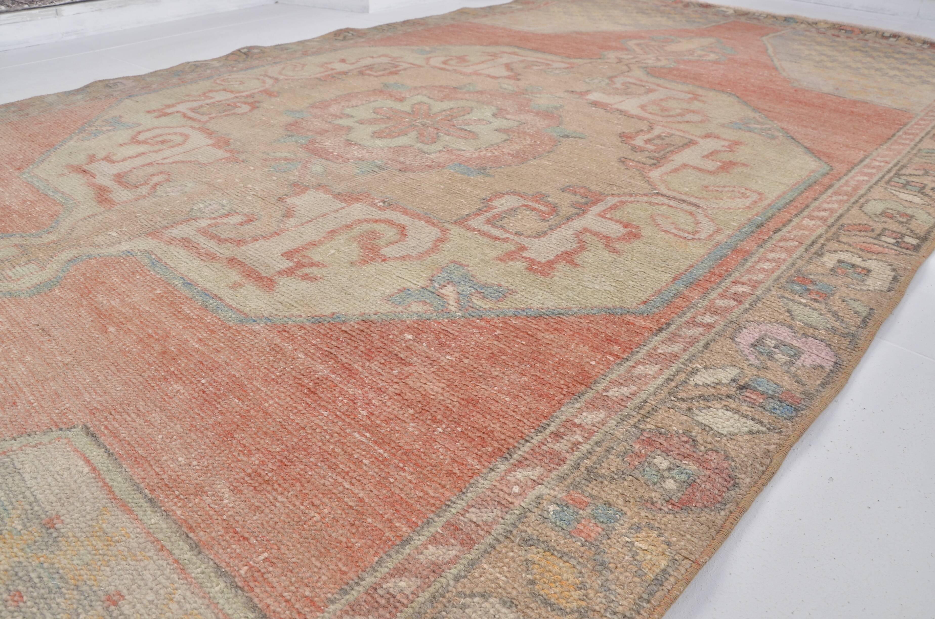 Anatolian Handknotted Floor Orange Rug sku 1287