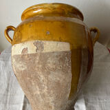 Large confit pot, salt cellar, late 19th century