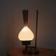Glass desk lamps, 1950s, set of 2