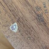 Vintage round dining table