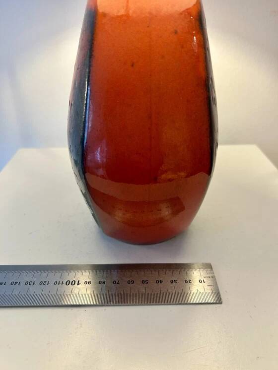 Lampe de table sans fil - convient pour le balcon ou la terrasse - fabriquée à partir d'un vase en céramique vintage de S. P. Gerz.