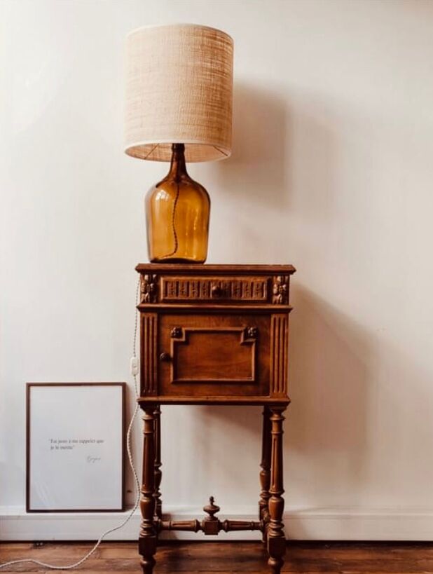 Lamp lady jeanne and rabane