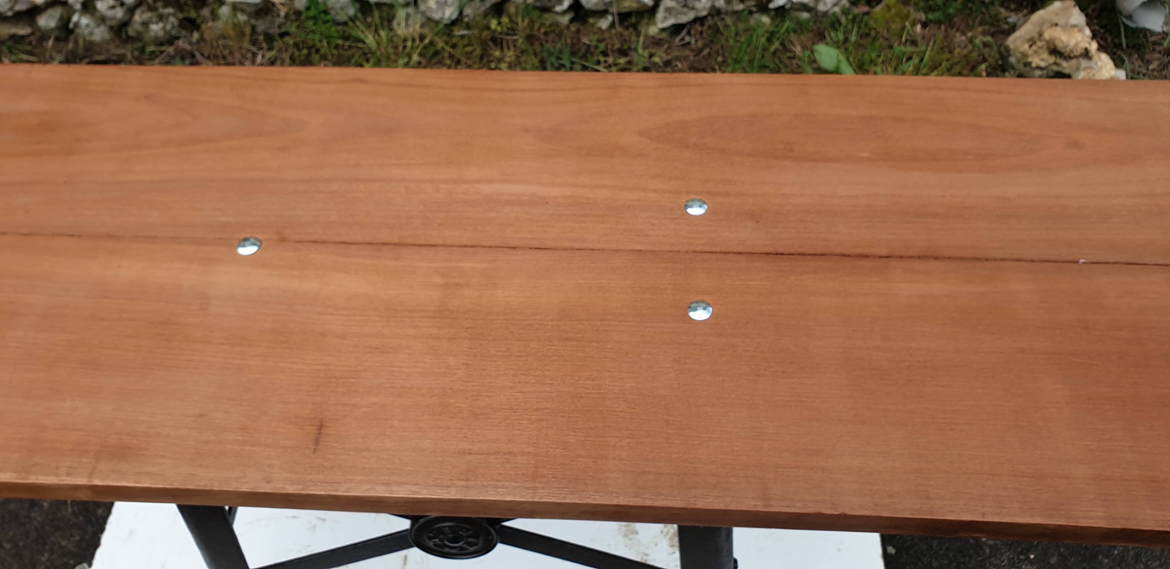 Table or console industrial machine foot 1900s