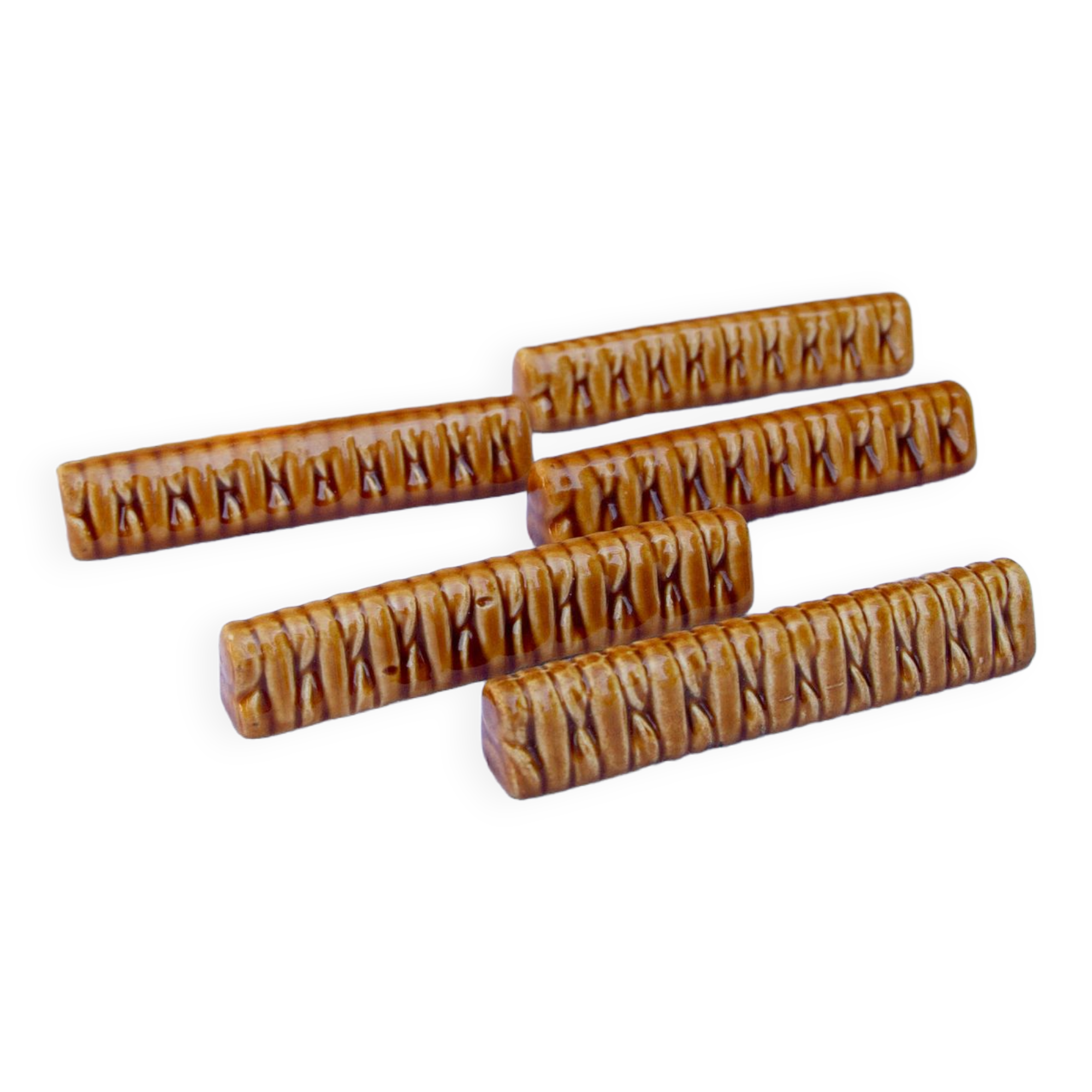 5 doors art deco mustard knives