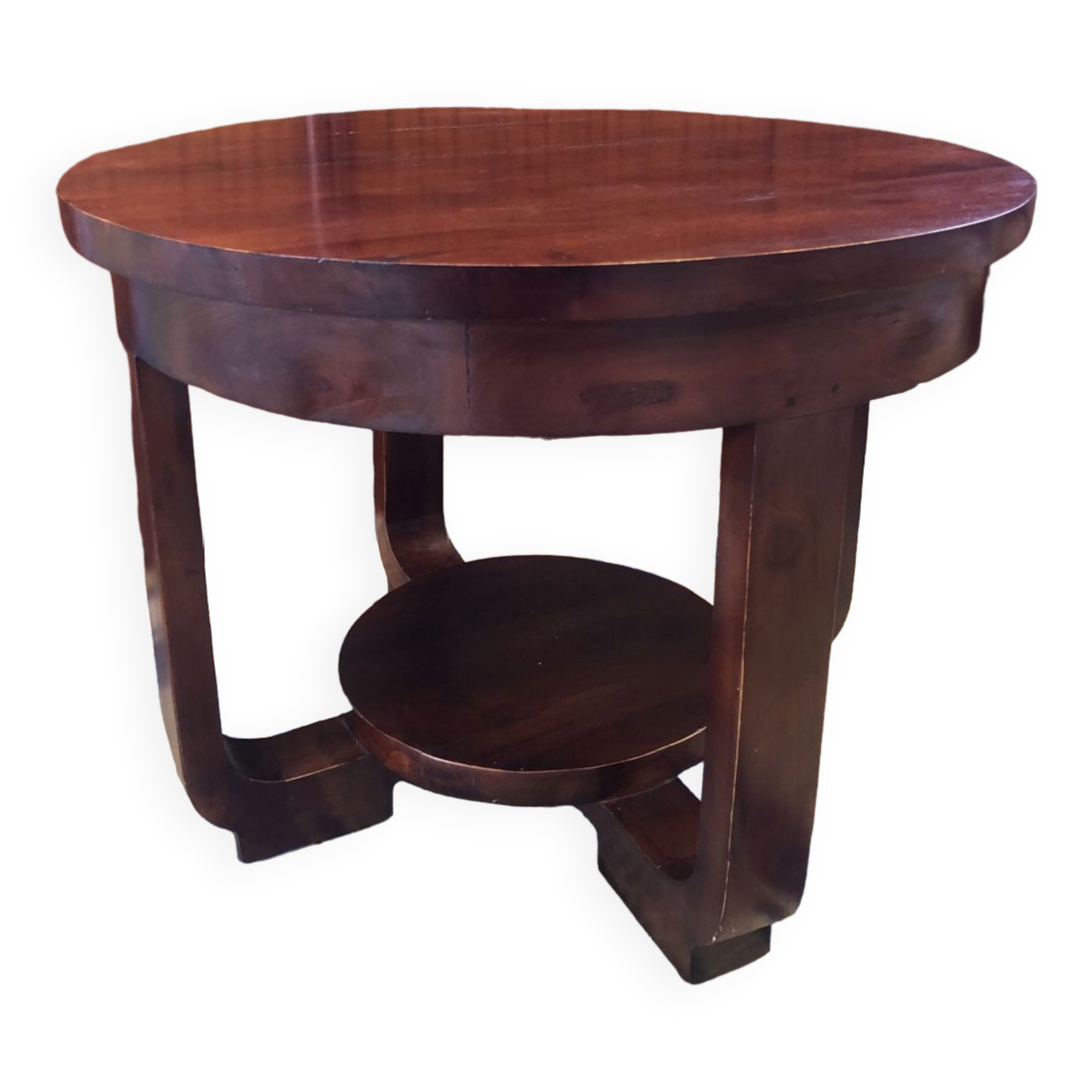 Art deco pedestal table