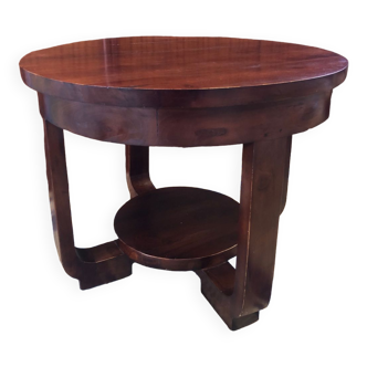 Art deco pedestal table