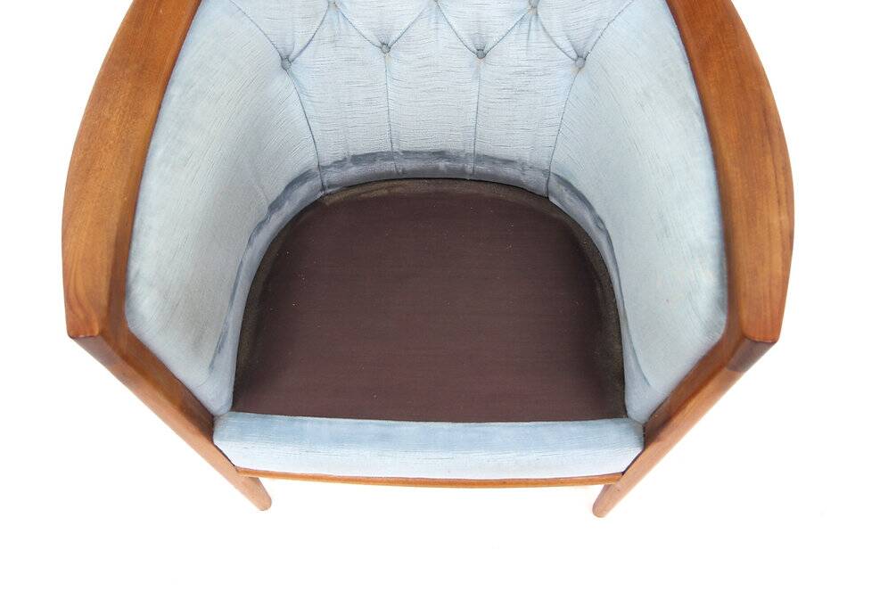 “Fabiola” velvet armchair, Bröderna Andersson, Sweden, 1960