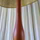Lampadaire table patiné