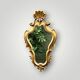 Golden Baroque Resin Wall Mirror – Rococo Style