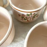 Old Longwy Colette cups