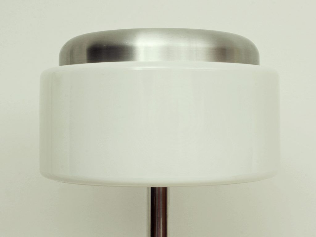 German Chrome & Perpex Floor Lamp, 1970s