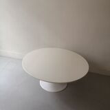 Fiberglass tulip coffee table, design 1970