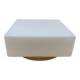 Square opaline ceiling light Lita