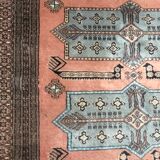 Vintage wool oriental rug - 245x157cm
