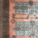 Vintage wool oriental rug - 245x157cm