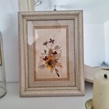 Frame dried flowers