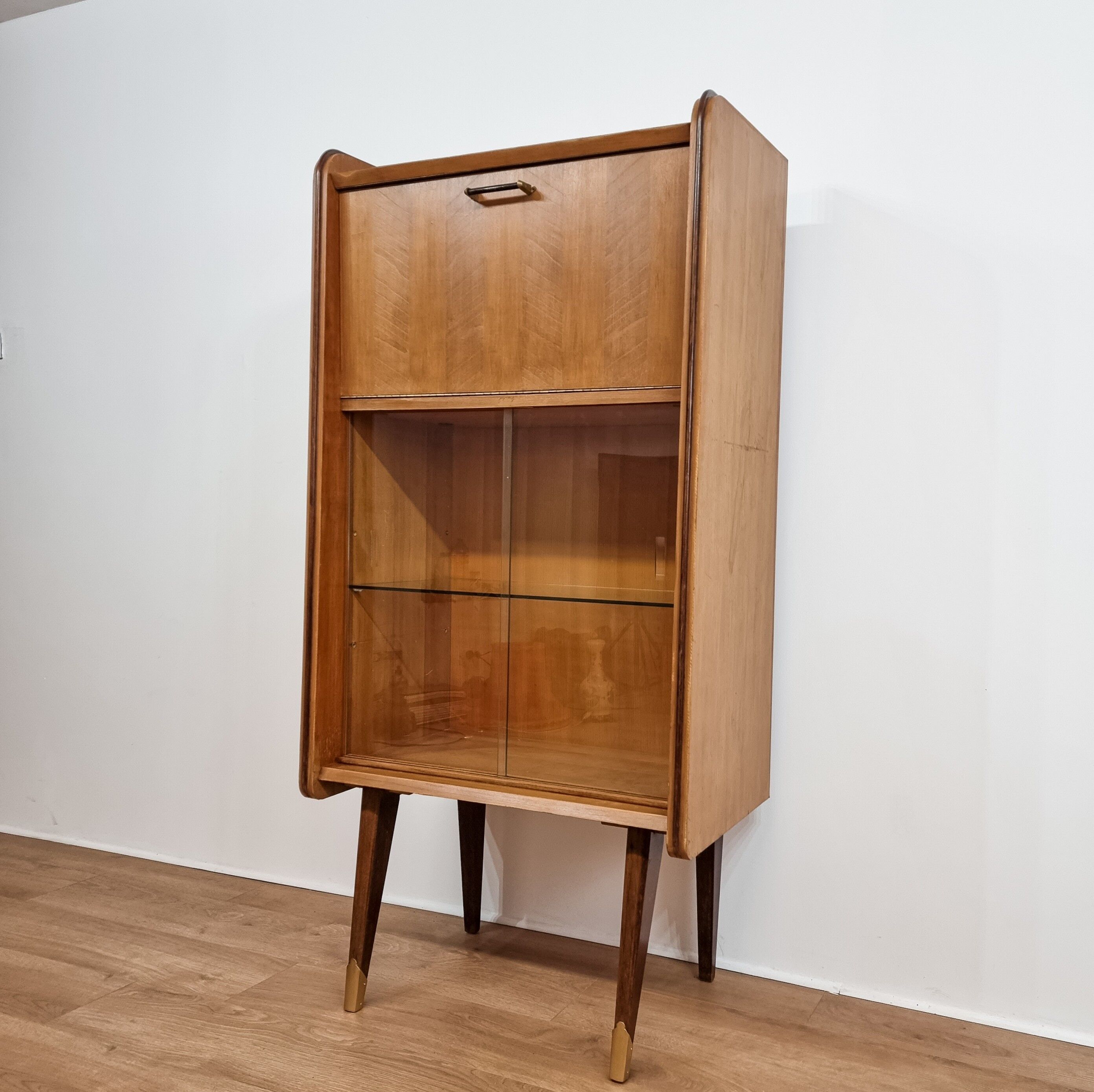 Scandinavian bar type secretary