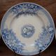 3 deep plates Sarreguemines Jardinière Terre de Fer