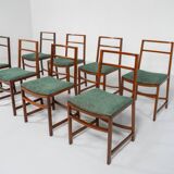 Set of 8 Mid-Century Modern Dining Chairs by Renato Venturi for MIM, 1950s