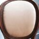 Lot de 5 chaises médaillon style Louis XVI