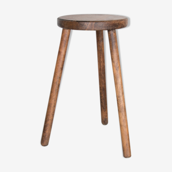 Tripod wooden stool