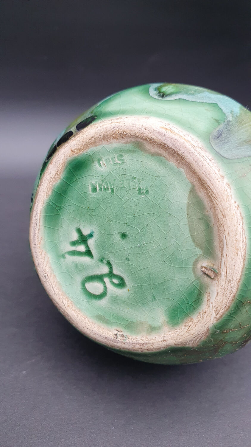 Art deco vase Meran Isle Adam circa 1900