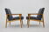 1960s Pair of Beech Armchairs, Czechoslovakia
