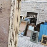 Burmese teak mirror