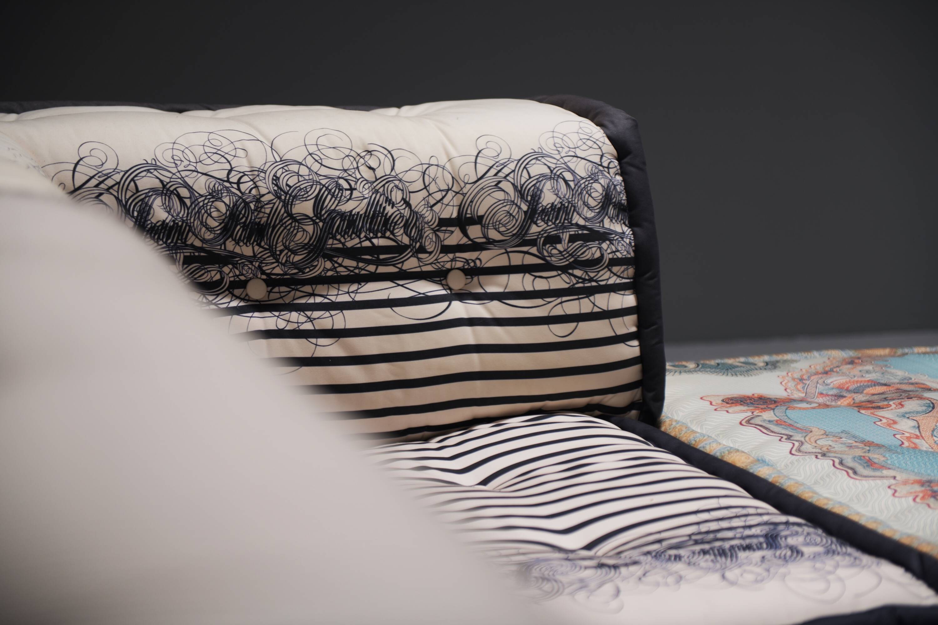Mah Jong ‘Jean-Paul Gaultier’ edition by Hans Hopfer for Roche Bobois France