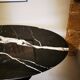 Table Eero Saarinen pour Knoll ovale 198 cm marbre noir marquina