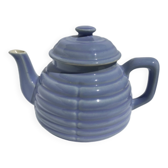 Parma art deco corrugated stoneware teapot 4/6 cups