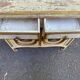 Buffet Louis XV chiffonnier shabby chic relooké 1950 peur profond