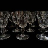 12 crystal water glasses from Baccarat, Missouri model.
