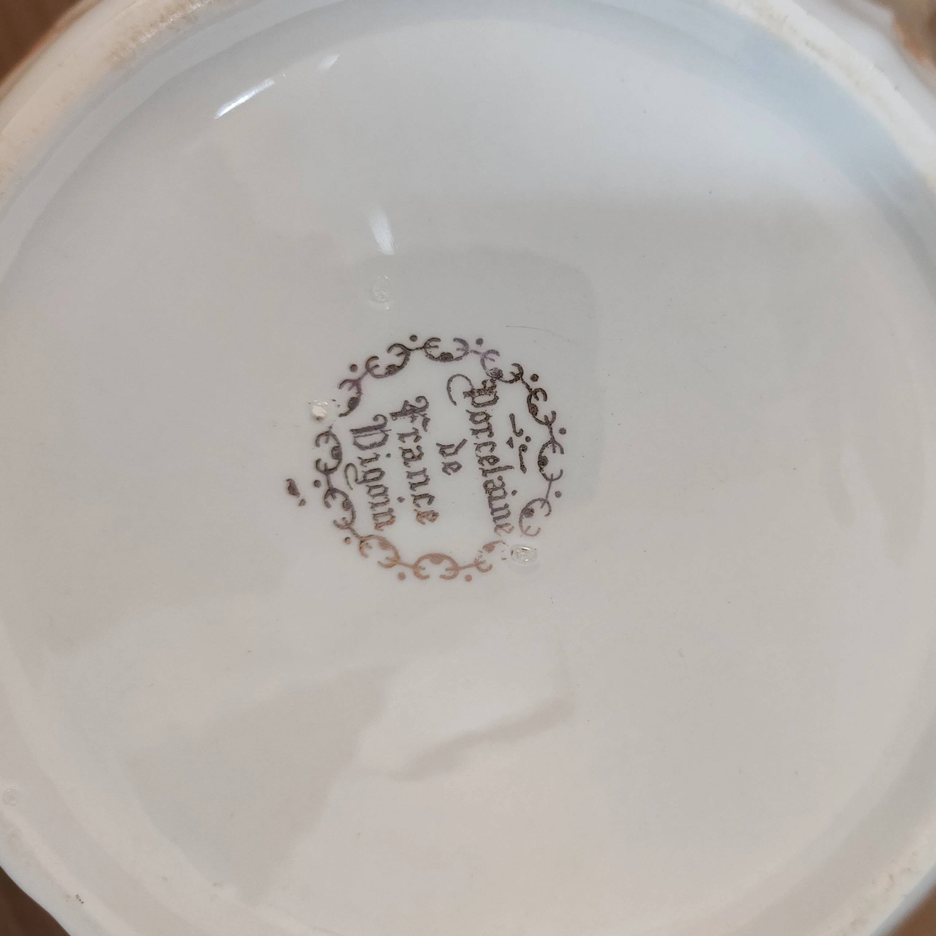 Porcelain salad bowl Digoin