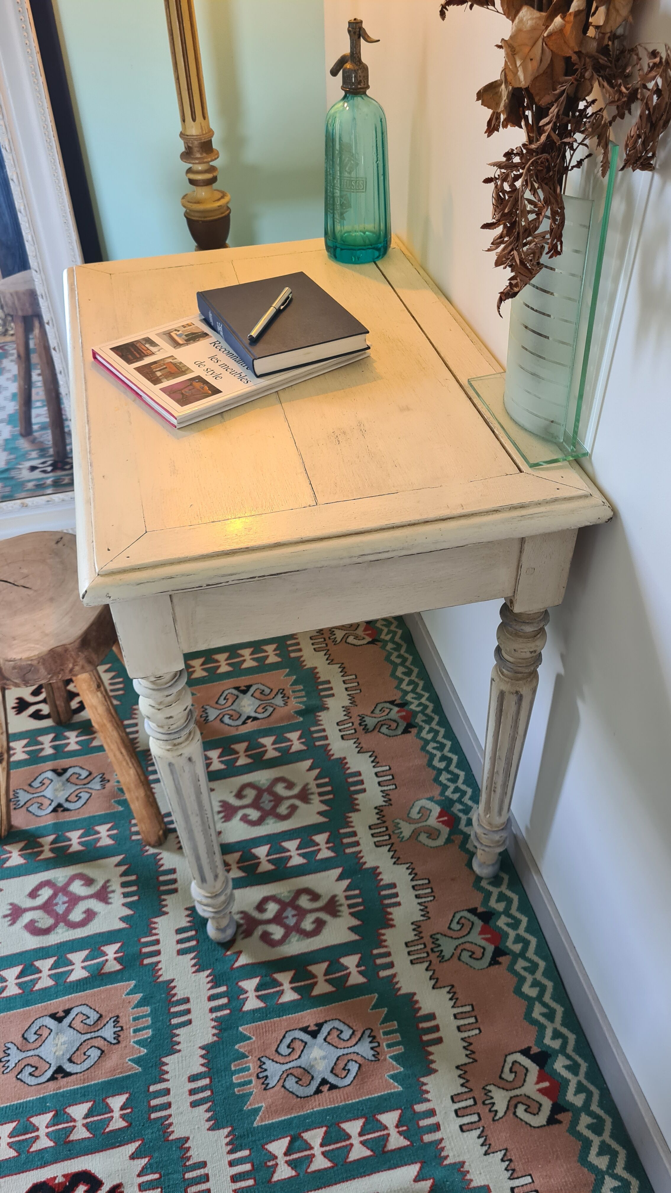 Bureau style Louis XVI shabby chic