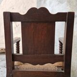 Paire de fauteuils néo-basque
